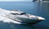 Charter Pershing 90´ Marina Ibiza